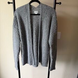 Eddie Bauer Heather Gray Women's Cardigan alpaca